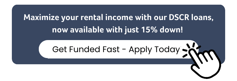 Maximize your rentail income with out DSCR loans, now avaliable with just 15% down! Get Funded Fast - Apply Today!